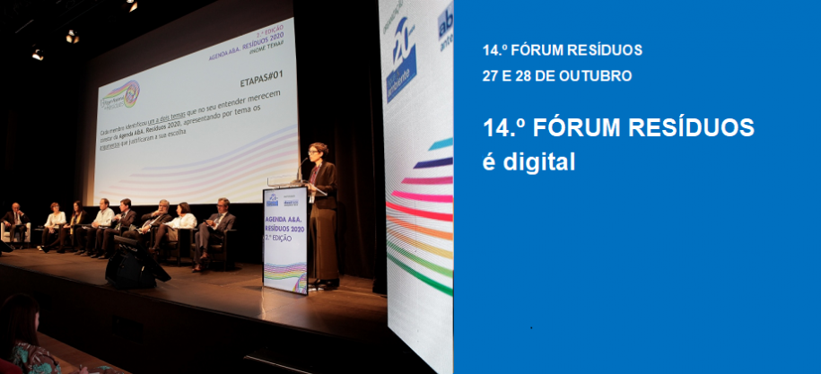14.º Fórum Resíduos é digital