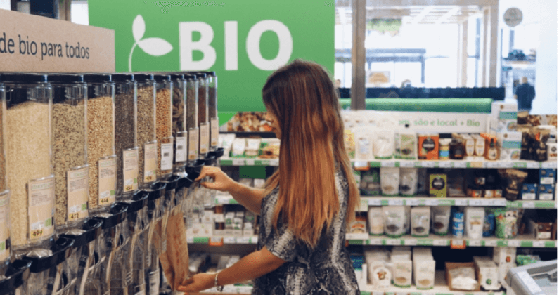 Produtos a granel nos hipermercados para reduzir o desperdício alimentar
