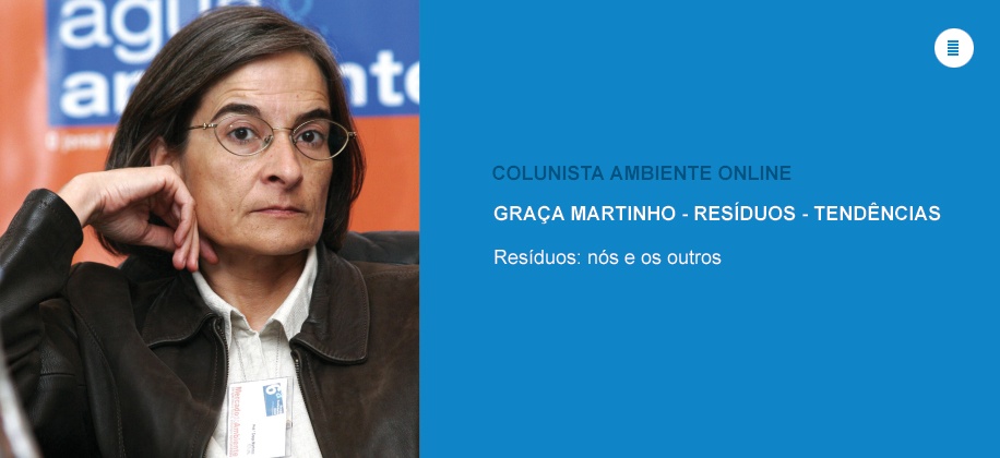 Colunista Graça Martinho (Resíduos-Tendências): Resíduos: nós e os outros