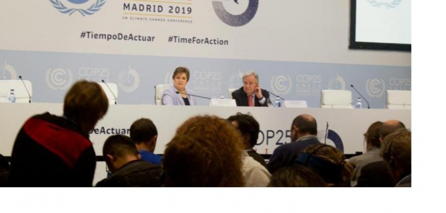 COP25: Guterres apela ao alcance da neutralidade carbónica e à limitação de combustíveis fósseis  