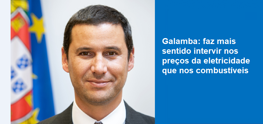 Galamba: faz mais sentido intervir nos preços da eletricidade que nos combustíveis