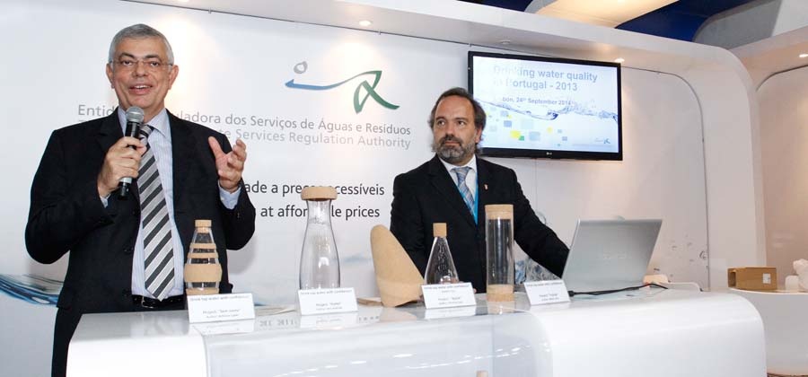 Água segura em Portugal mantém-se nos 98,2 por cento