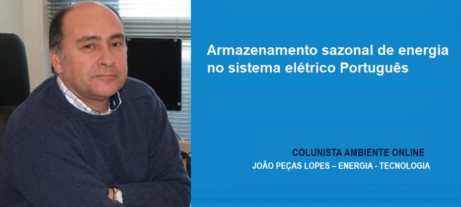 Armazenamento sazonal de energia no sistema elétrico Português