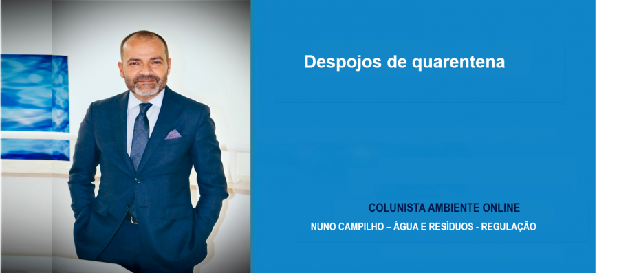 Nuno Campilho (Água e Resíduos - Regulação): Despojos de Quarentena