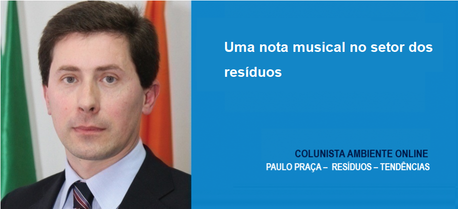Uma nota musical no setor dos resíduos