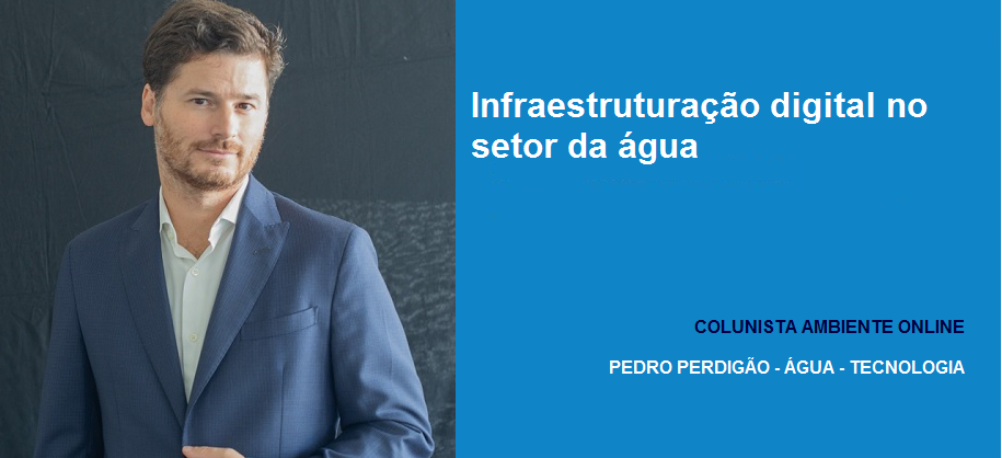 Colunista Pedro Perdigão (Água-Tecnologia): Infraestruturação digital no setor da água