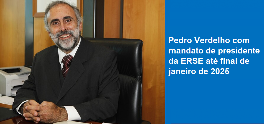 Pedro Verdelho com mandato de presidente da ERSE até final de janeiro de 2025