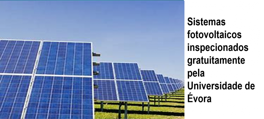 Sistemas fotovoltaicos inspecionados gratuitamente pela Universidade de Évora