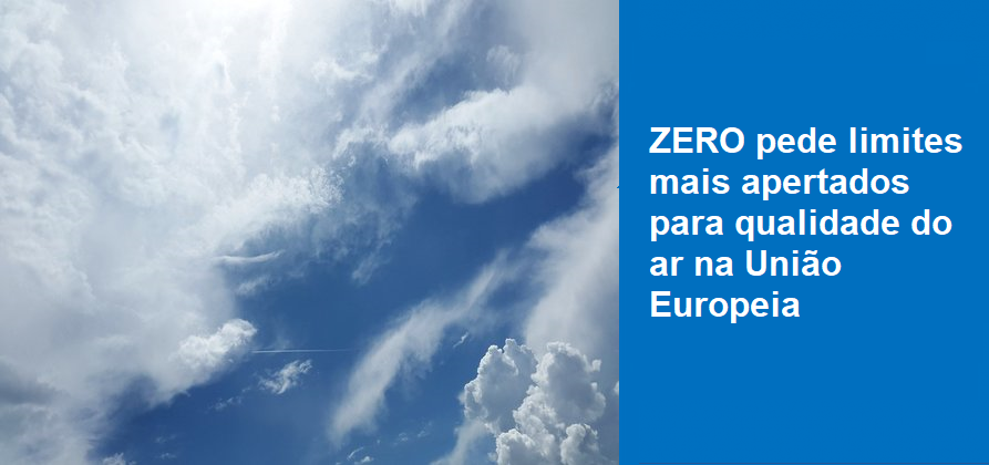 ZERO pede limites mais apertados para qualidade do ar na União Europeia
