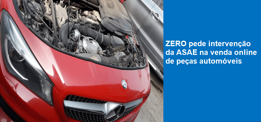 ZERO pede intervenção da ASAE na venda online de peças automóveis