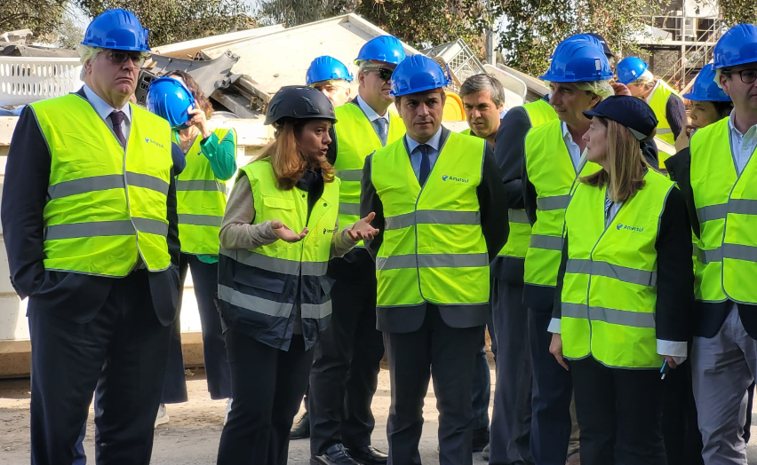 Nova unidade de Tratamento Biológico da Amarsul recebe visita do Secretário de Estado do Ambiente