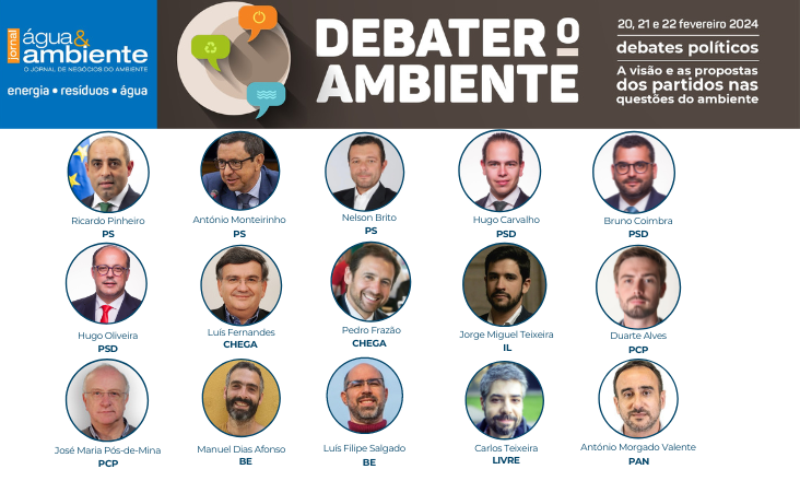 Todos os partidos com assento parlamentar marcam presença nos debates do Jornal Água&Ambiente