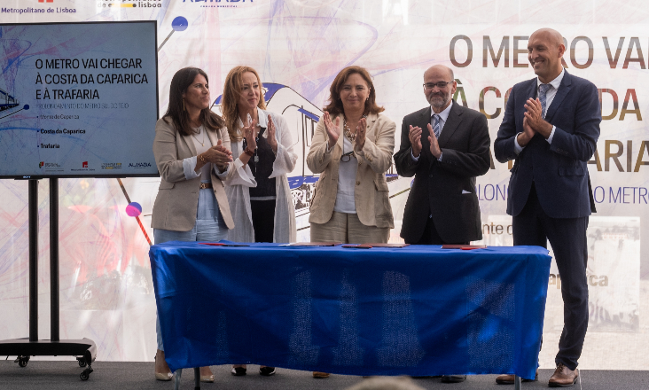 Metro vai chegar à Costa da Caparica e Trafaria