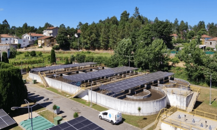 Solução inovadora produz energia solar na ETAR de Argoncilhe