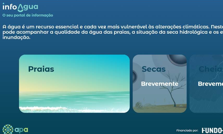 APA lança InfoÁgua: nova plataforma reúne dados sobre qualidade da água, seca e inundações