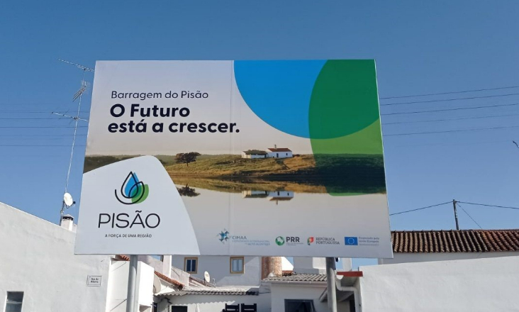 Financiamento da Barragem do Pisão publicado em Diário da República