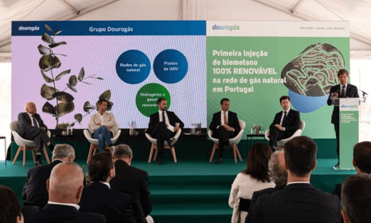 Dourogás Renovável procede à primeira injeção de biometano 100% renovável na rede de gás natural em Portugal