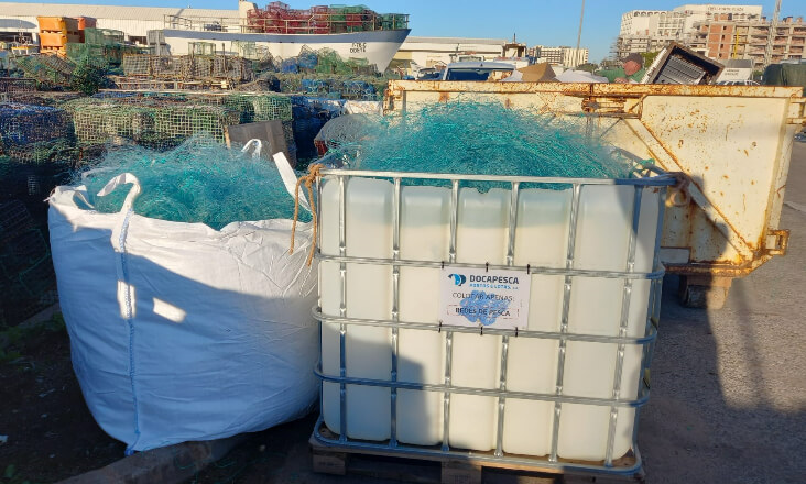 Aquapor recolhe 4,5 toneladas de redes de pesca no Algarve para reutilizar no setor têxtil