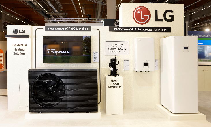 LG revela soluções de aquecimento energeticamente eficientes para responder às necessidades dos consumidores na  ISH 2023