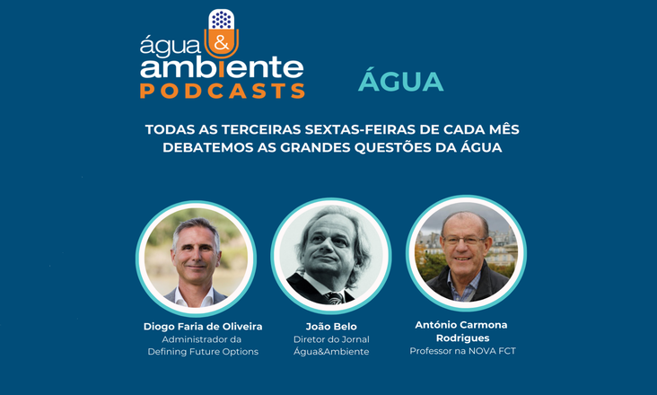 Assista já ao primeiro epísódio do Podcast Água&Ambiente – Água