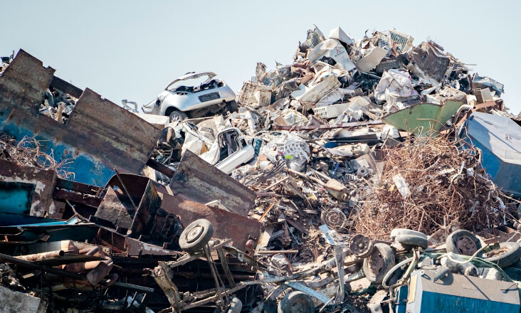 Exportação de matérias-primas recicláveis para países terceiros aumenta 74% desde 2004