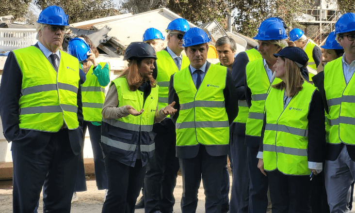 Nova unidade de Tratamento Biológico da Amarsul recebe visita do Secretário de Estado do Ambiente