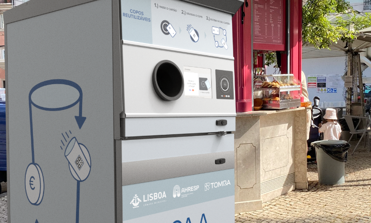  Lisboa é a primeira capital europeia com sistema de copos reutilizáveis em toda a cidade
