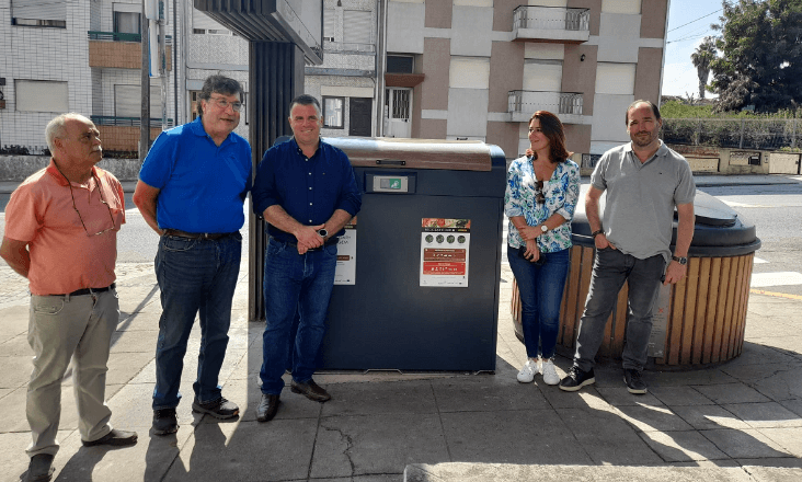 Município de Gondomar e LIPOR instalam novos equipamentos para a recolha seletiva de resíduos alimentares